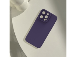 2 Capas Para Iphone 17 Roxas Escuras Foscas