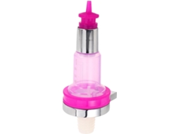 Dispensador de perfume portátil com bomba dosadora e balança, dispensador de metal recarregável.