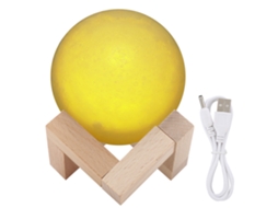 Luz De Noite Led (impressa Em 3d, Controle Por Toque)