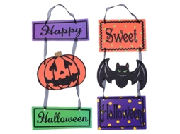 2 Peças de Enfeite Pendurado para Decoração de Halloween ALLINLESS