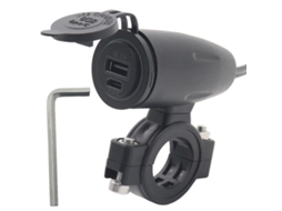 Tomada Usb C Do Paládio de 12V 24V 45W & 18W Qc3.0 para O Caminhão para a Nota 20/10 S21/20 Da Galáxia ALLINLESS