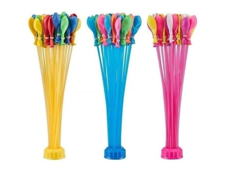 Conjunto De 111 Bombas De Água Com Adaptador De Torneira De Enchimento Rápido Auto Fechamento Para Crianças Tous À La Plage