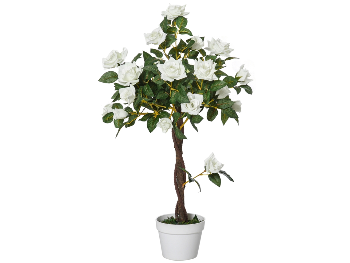Árvore Artificial, Planta Em Vaso De Cimento