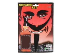 Acessórios De Cosplay Com Bigodes E Barbas Adesivos