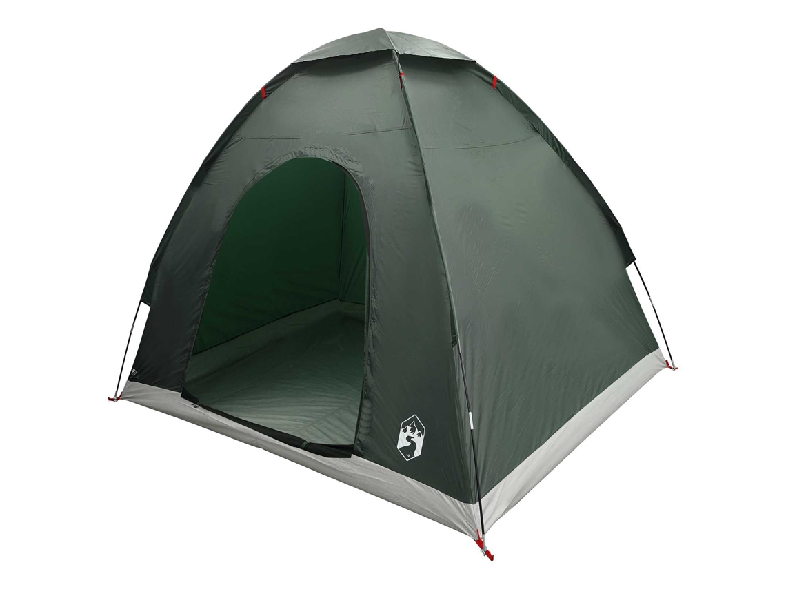 Conjunto 1 Barraca De Camping Vidaxl Verde Poliéster (190 X 140 X 105 Cm)