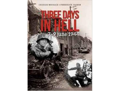 Livro three days in hell de georges bernage,frederick jeanne (inglês)