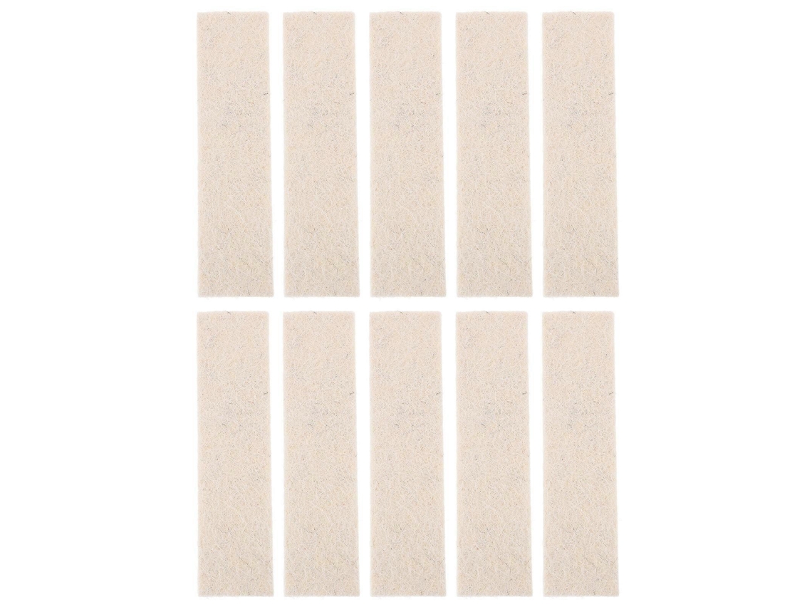 Rebe-10 Pastillas De Freno Para Bicicleta De Ejercicio Fitness Material Fieltro Duradero Y Práctico 1x3x12cm Bege