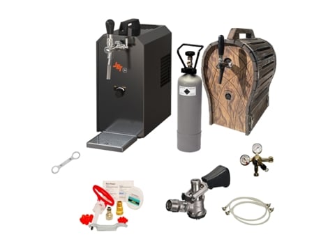 Máquina de cerveja JET 30, linha mais frio seco, até 35 litros / h KeyKeg