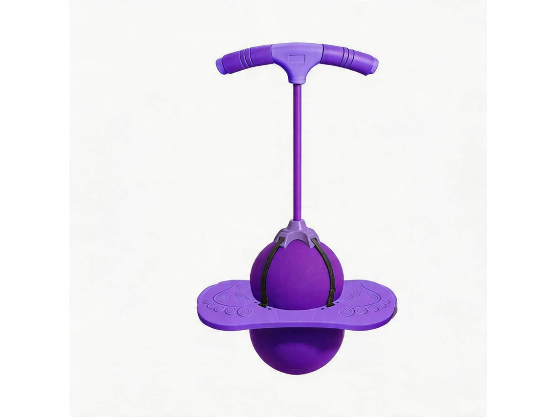 Bola Inflável Com Bomba Para Uso Interno E Externo, Brinquedo De Bola Pula-pula Para Festas E Aniversários Digitallab (roxo)