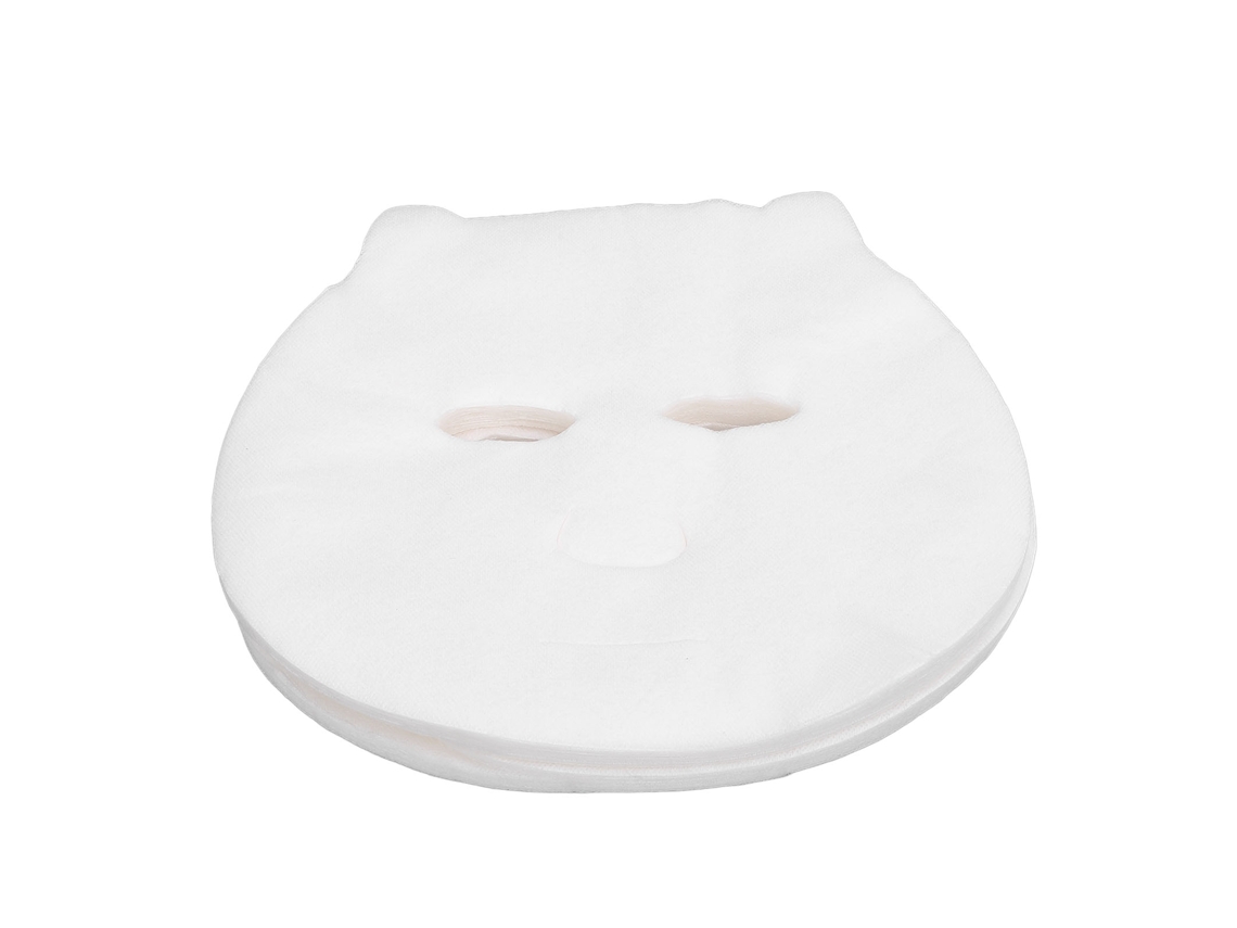 Folhas De Cobertura Facial Descartáveis Algodão Hidratação Skincare