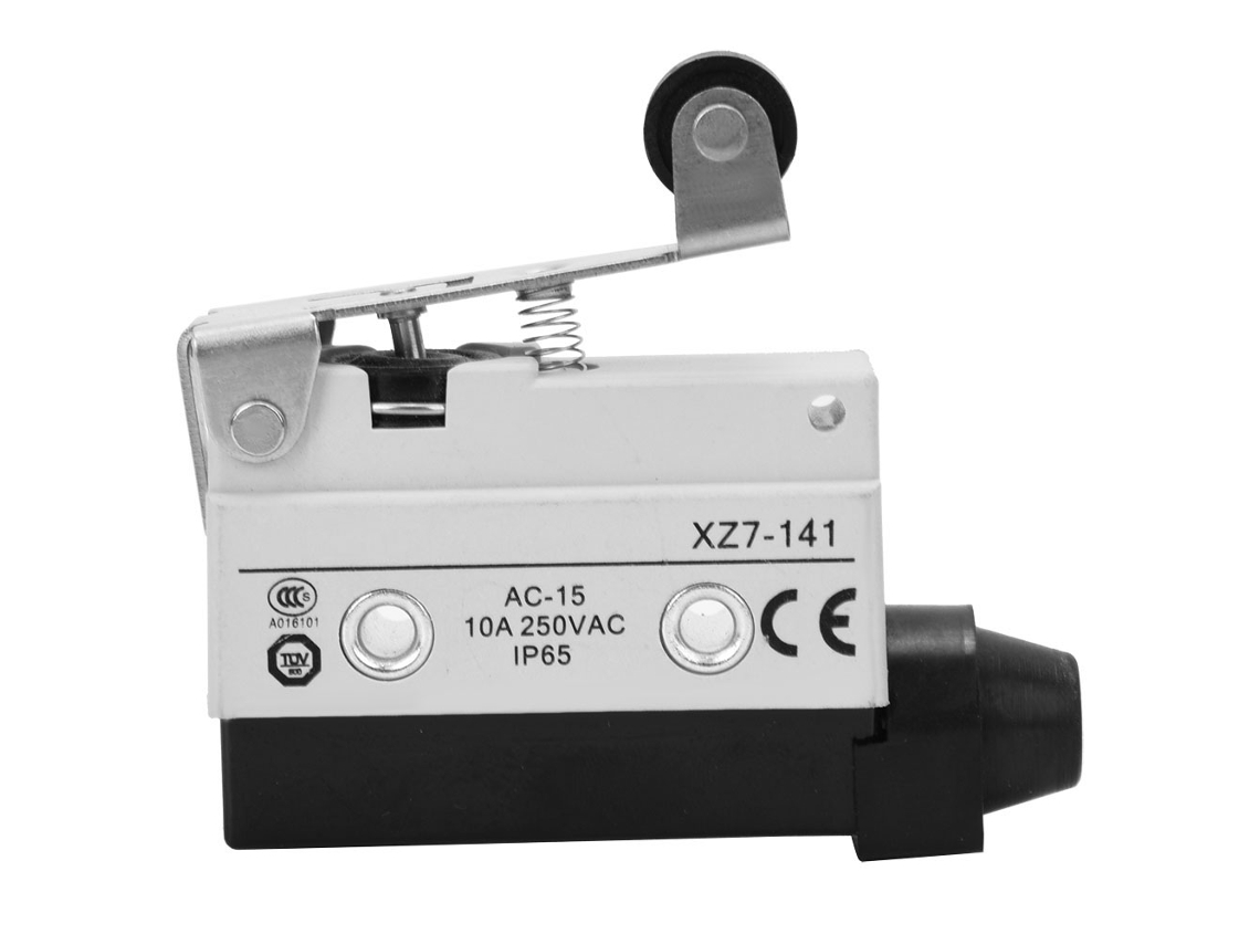 Interruptor De Limite Micro Spdt Tipo Alavanca Com Rolo Curto Xz7-141 10a 250v