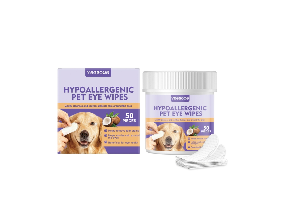 Toalhas LAXISCREED para Limpeza Ocular de Pets, Suaves e Práticas para Manchas de Lágrimas