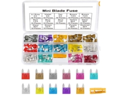 140 Mini Fusíveis Para Carro, Conjunto De Fusíveis Para Carro E Caminhão Com Bolsa De Armazenamento Slowmoose