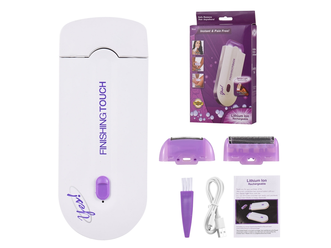 Removedor De Cabelo Elétrico Mini Para Mulheres Com Rede De Cutter Flutuante