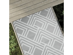 Vidaxl Tapete De Exterior 120x180 Cm Arakil Pp Cinzento