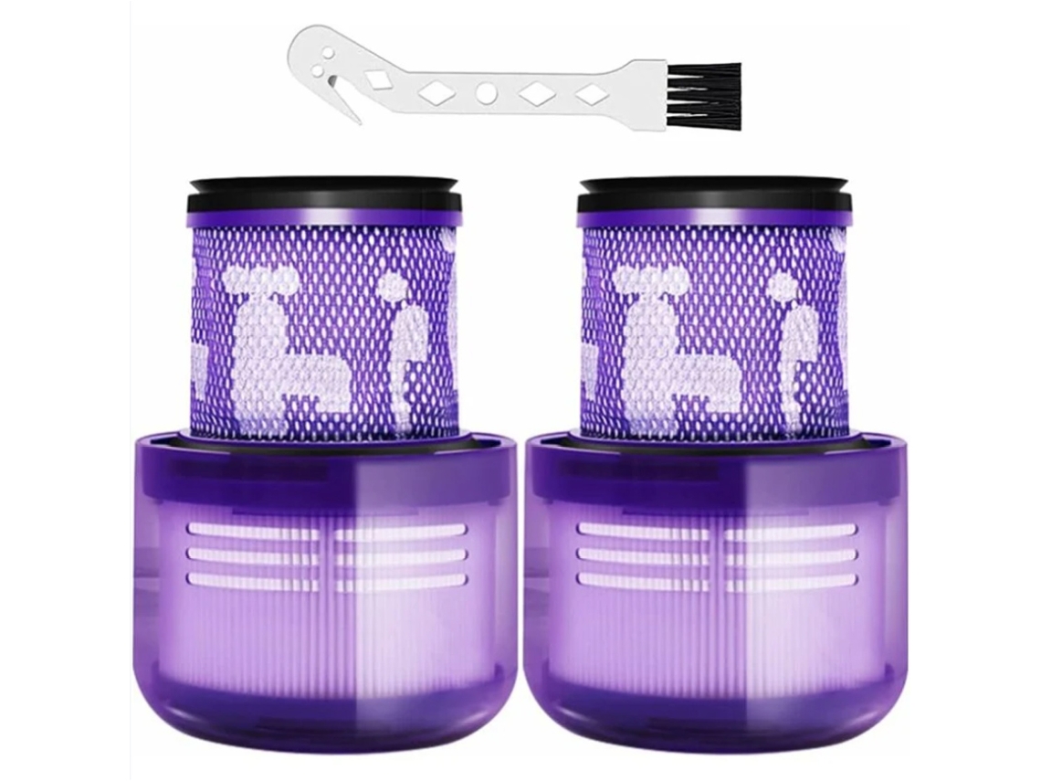 Filtro De Substituição Para Filtro Hepa V11 V15 Compatível Com Aspirador De Pó Lavável Sv14, 2 Peças.