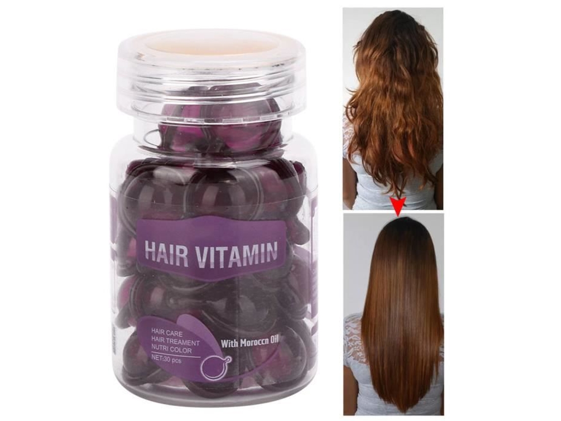 Hurrise Hair Care Óleo Essencial Cuidados com Os Cabelos Cápsulas de Vitaminas Hidratantes Anti Frizz Reparação de Cabelos