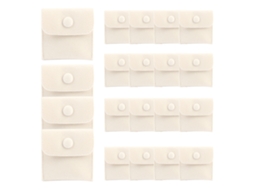Laxiscreed Sacos De Veludo Para Joias Com Fecho Magnético, Pack De 20 Para Organizar E Proteger Suas Joias