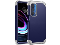 Capa De Celular Em Pc + Silicone Para Motorola Edge 2021