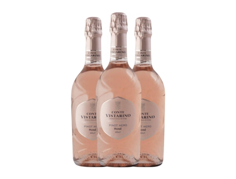 Espumante rosé CONTE VISTARINO Spumante Rosé Brut Veneto (0.75 L - 3 Unidades)