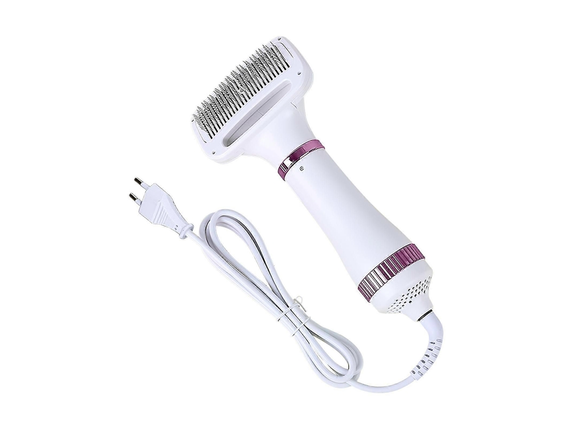 Secador De Cabelo Portátil Para Animais De Estimação Com Escova Lisa, 3 Temperaturas, Portátil Silencioso 2 Em 1 Secador De Cabelo Pet, Depilação