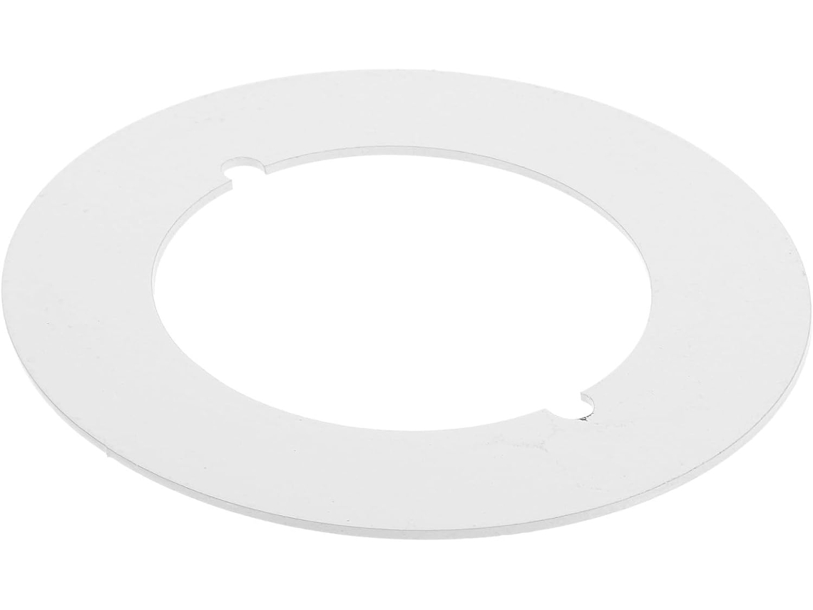 Placa De Reparo De Porta Em Aço Inoxidável Branco Para Furos