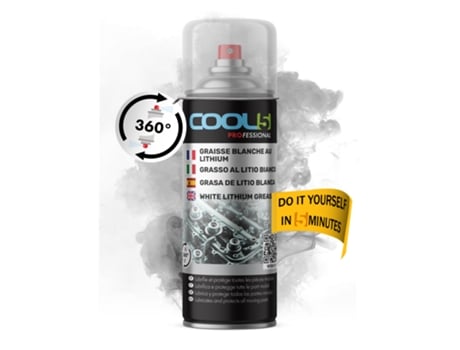 Grasa Blanca De Litio Cool5 Branco Graxa 360° Spray 400ml
