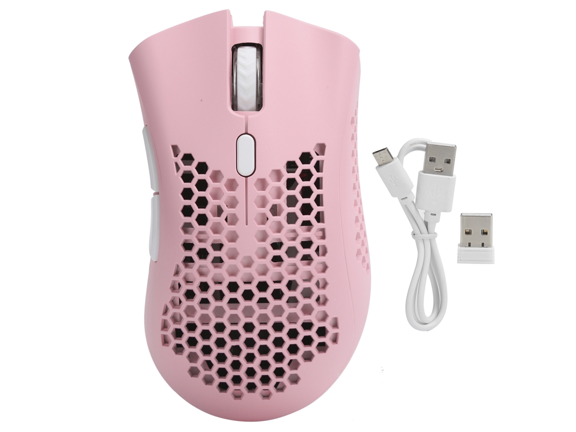Mouse Gamer Sem Fio Rgb Recarregável