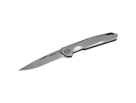 Faca BOKER MAGNUM 01Sc086 Shiny Edc Cinzento