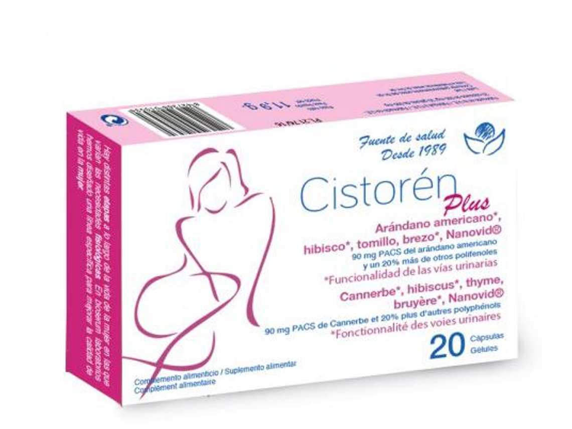 Suplemento Alimentar BIOSERUM Cistoren Plus (20 cápsulas)