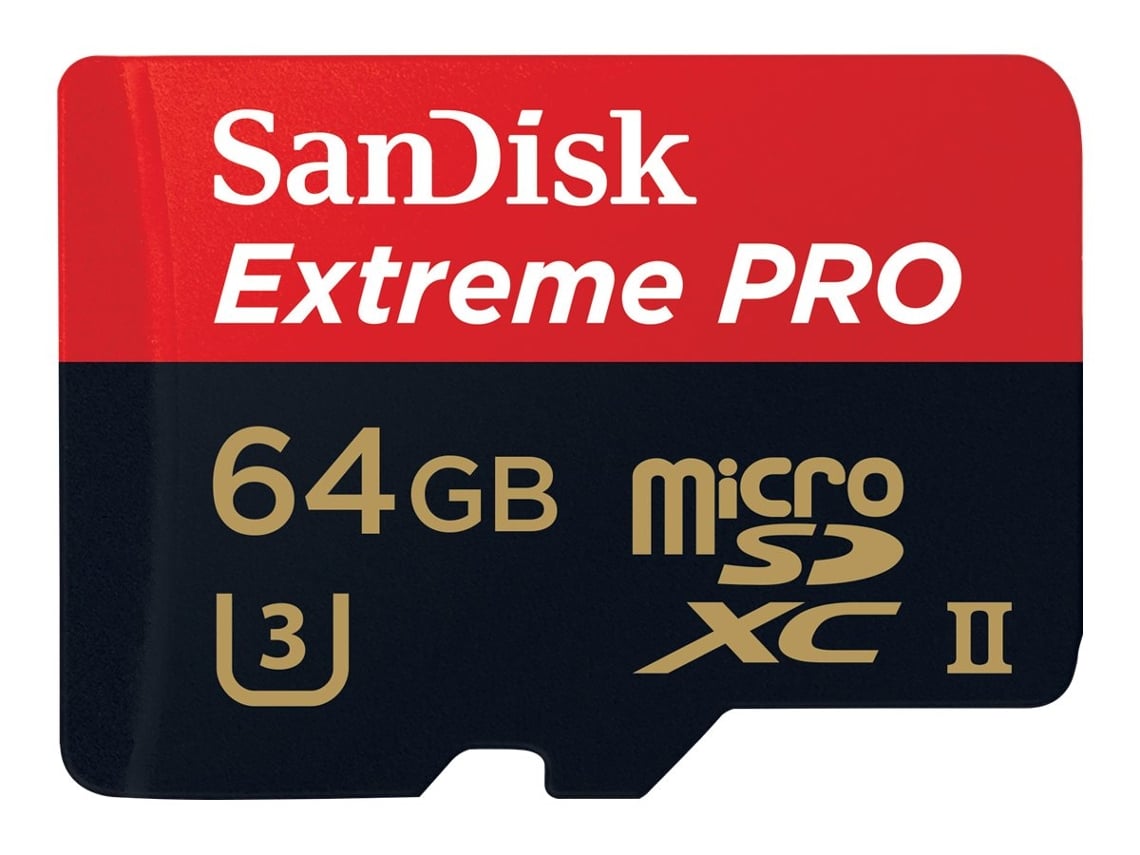 Cartão de Memória MicroSD SANDISK Extreme Pro (64 GB) | Worten.pt