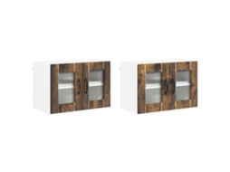 Conjunto de Armário de Cozinha 2 Pcs Carvalho Defumado com MAISON EXCLUSIVE (60x31x40 cm)
