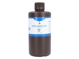 Resina de Impressão 3d UV Cura 80 Shore Lavável com Água 1000g Cinza | S/MARCA