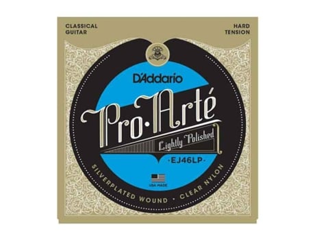 Set Cordas Guitarra Classica Ej46Lp