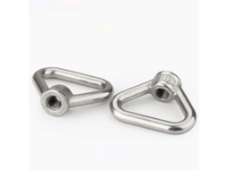 Porca De Olhal Triangular M8 M16, Aço Inoxidável 304, 1 2 3 Peças, Anel De Elevação Com Rosca Trapezoidal Para Fixadores