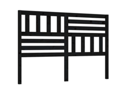 Cabeceira de Cama 126x4x100 Cm Pinho Maciço Marrom MAISON EXCLUSIVE