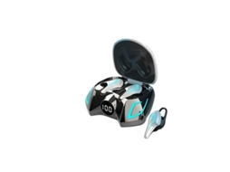 Fones de Ouvido Sem Fio para Jogos K8 com Cancelamento de Ruído de Baixa Latência, Design Intra auricular Bluetooth e Ajuste Confortável. CHABERLU