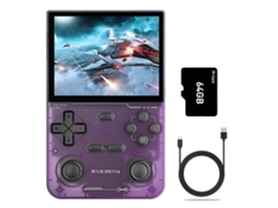 Console portátil com 500 jogos clássicos em HD, tela grande GOKOCO