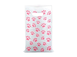 Conjunto de 10 Sacolas Compras Reutilizáveis ​​com Estampa Animais, Dobráveis, em Poliéster, com Desenhos Fof os Flores e Geometria. GOKOCO
