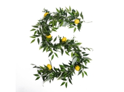 Guirlanda de Limão Artificial Decorativa para Casa e Festas de Casamento LAXISCREED