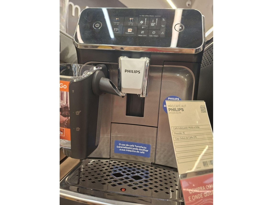 Máquina de Café Automática PHILIPS EP2339/40 (Outlet Grade A - 15 bar)