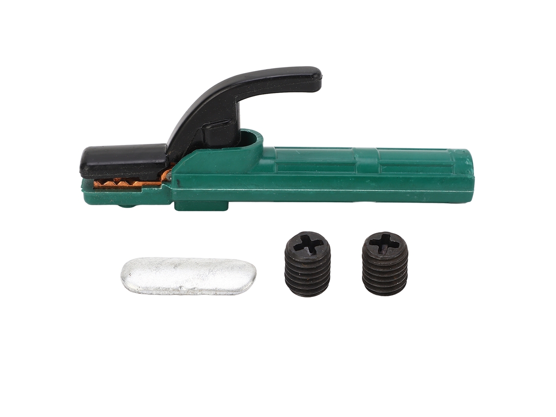 Pinça De Eletrodo De Solda 300a De Cobre Puro Com Cabo Ergonômico Isolado Antik