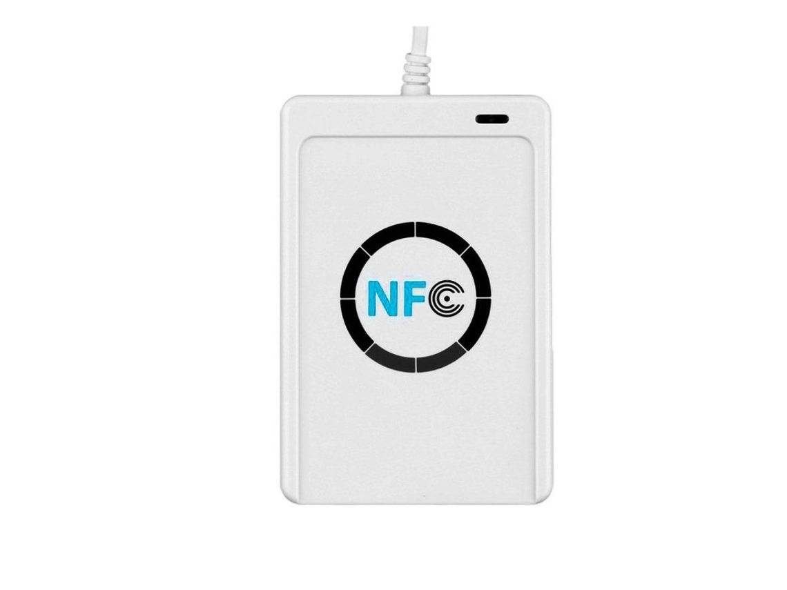 Leitor E Gravador De Cart O Inteligente Sem Contato Rfid Acr122u Usb Com Leitor De Sensor De Cart O Mifare Ic M1*