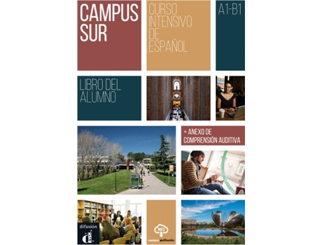Livro Campus Sur A1-B1 Libro Alumno de VVAA (Espanhol)