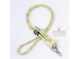 Lurelia Cordão Para Telemóvel Ajustável Transversal Para Pescoço 150 Cm Poliéster Anti-perda