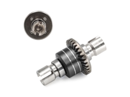 Diferencial Dianteiro Traseiro Engrenagens Aço Metal Reforçado Azul para Mjx 1/14 14301 14303 1/16 16207 16210 H16v3 W176 MDUG