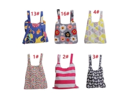Bolsa de Compras de Lona Colorida, Portátil, Multifuncional e Dobrável, com Alça de Ombro. GOKOCO