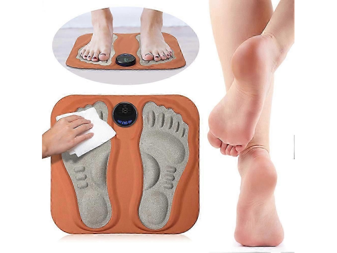 Massageador De Pés Hermhoffer Pro, Almofada Massagem 3d Aprimorada Com 6 Programas Massagem, Elét Rico Para Os Pés, Controle