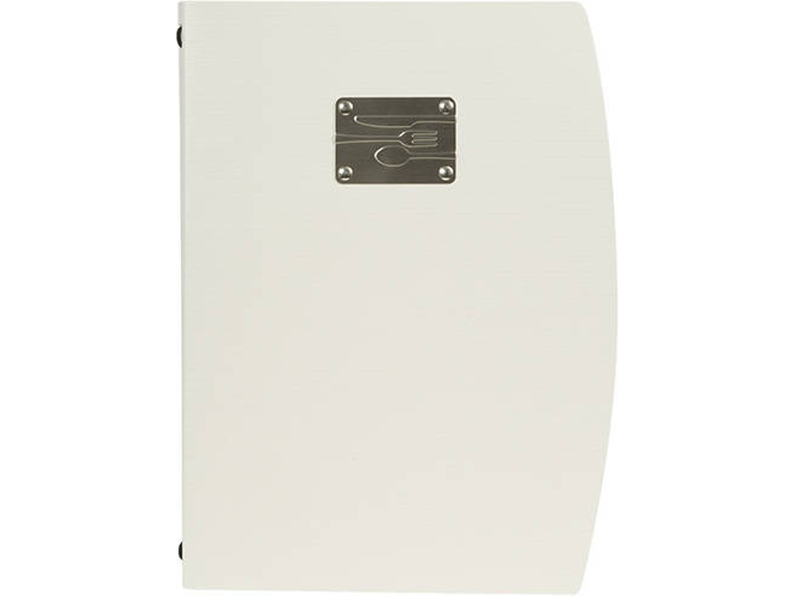 Capa de Menu SECURIT Rio Talheres Branco (34 x 25 cm - 4 x A4)