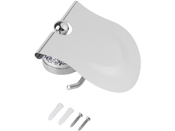 Suporte De Papel Higiênico Em Aço Inoxidável Polido Com Tampa, Suporte De Parede Para Papel Higiênico Banheiro, Design